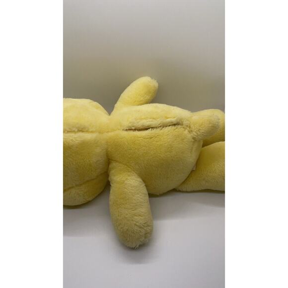 Care Bears Vintage 2002 Care Bear Funshine Sun Yellow Bear Stuffed 12" Plush - Picture 5 of 5